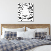 Toile Tigre blanc (Insitu(Chambre))