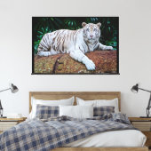 Toile Tigre blanc (Insitu(Chambre))