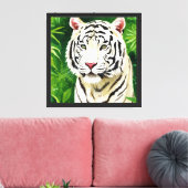 Toile Tigre blanc (Insitu(Salon))