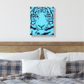 Toile Tigre bleu (Insitu(Chambre))