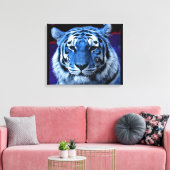 Toile Tigre bleu (Insitu(Salon))