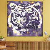 Toile Tigre cosmique (Insitu(Salon))