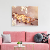 Toile Tigre dans la neige par Hokusai (Insitu(Salon))