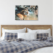 Toile Tigre dans l'eau 2 (Insitu(Chambre))