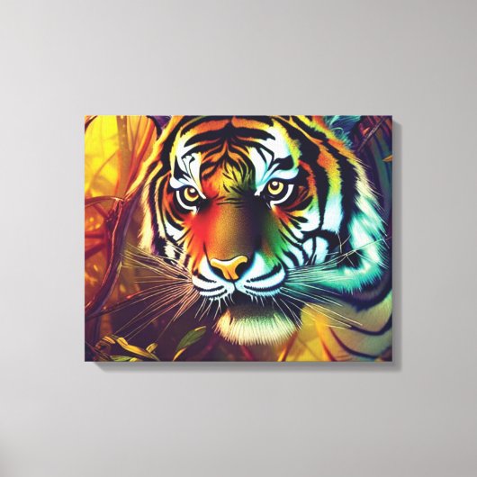 Toile Tigre de la jungle (Recto)