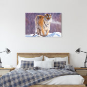 Toile Tigre de Sibérie dans la neige, Chine (Insitu(Chambre))