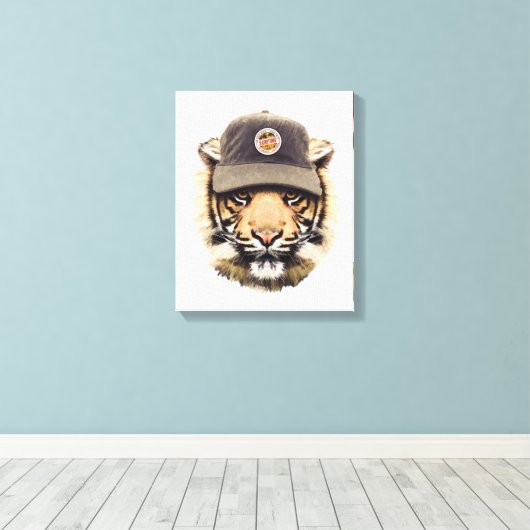 Toile Tigre de surf (Insitu (Plancher de Bois))