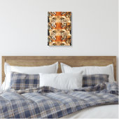 Toile Tigre et yeux de lion Photo (Insitu(Chambre))