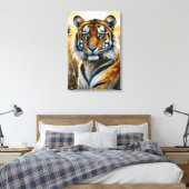 Toile Tigre majestueux (Insitu(Chambre))