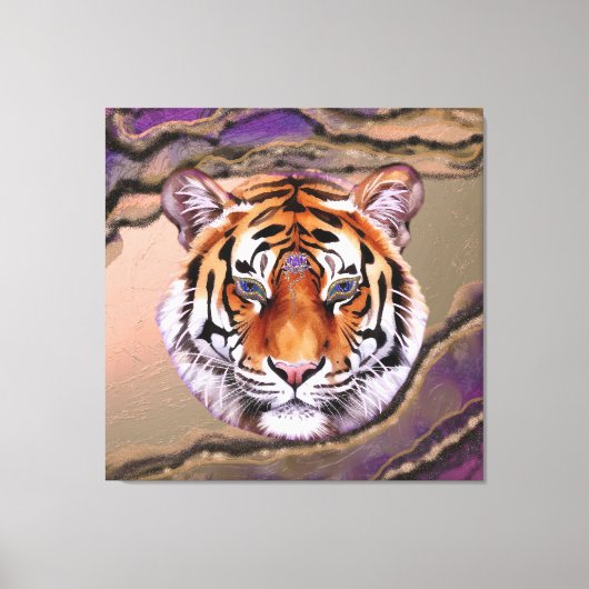 Toile Tigre mystique 2 (Recto)