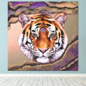 Toile Tigre mystique 2 (Insitu (Plancher de Bois))