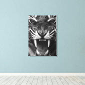 Toile Tigre torride (Insitu (Plancher de Bois))