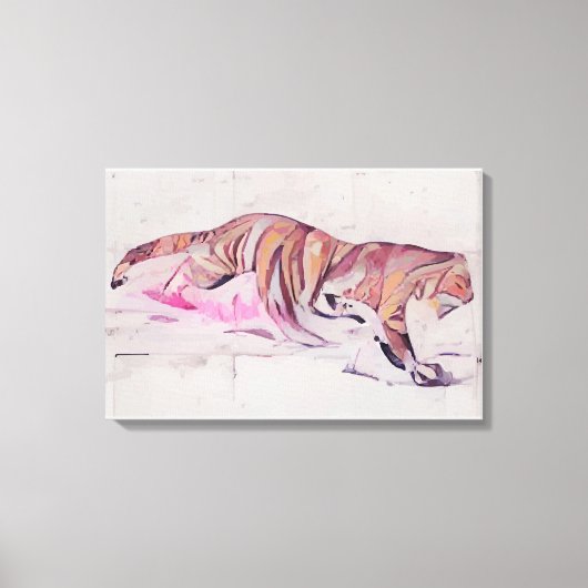 Toile Tigre vintage (Recto)