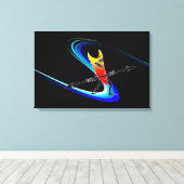 Toile Tiki Surfer (Insitu (Plancher de Bois))