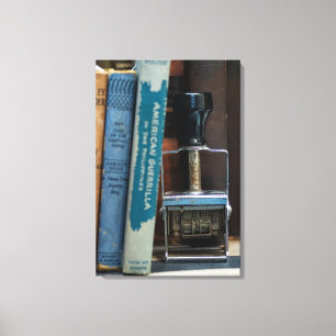 Toile Timbre de date de bibliothèque