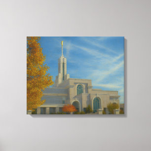 Toile Timpanogos Utah Temple Painting™ LDS Canvas