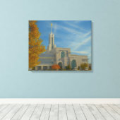 Toile Timpanogos Utah Temple Painting™ LDS Canvas (Insitu (Plancher de Bois))