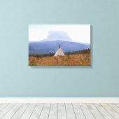 Toile Tipi, Chef Mountain, Montana (Insitu (Plancher de Bois))