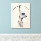 Toile Tir aquarelle (Insitu (Plancher de Bois))