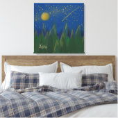 Toile Tir Star Stretched Canvas (Insitu(Chambre))