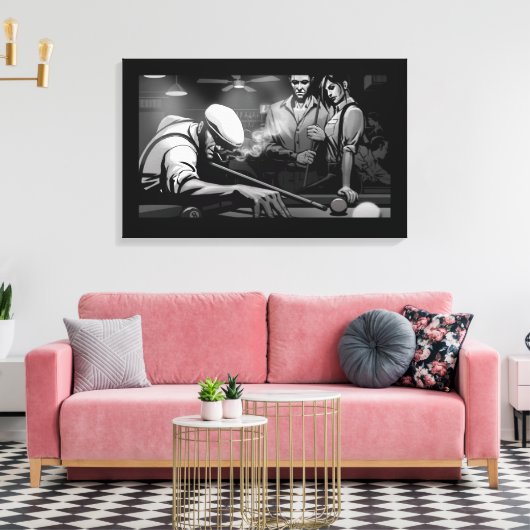 Toile Tireur droit (Insitu(Salon))