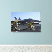 Toile Tirs à bord du USS George HW Bush (Insitu (Plancher de Bois))