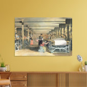 Toile tissage de métier, 1834 (Insitu(Salon))