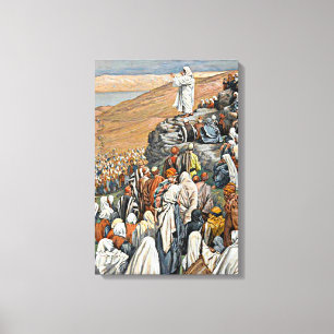Toile Tissot - Le Sermon sur la montagne