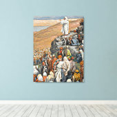 Toile Tissot - Le Sermon sur le Mont (Insitu (Plancher de Bois))