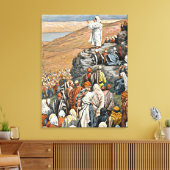 Toile Tissot - Le Sermon sur le Mont (Insitu(Salon))