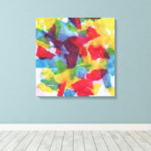 Toile Tissu coloré (Insitu (Plancher de Bois))