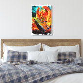 Toile titani sinking rose like the phoenix (Insitu(Chambre))