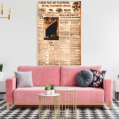 Toile Titanic Sinking Sepia Vintage Maritime (Insitu(Salon))