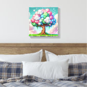 Toile Titre : Arbre à nuages de Whimsy (Insitu(Chambre))