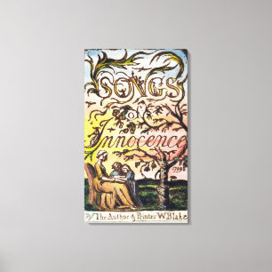 Toile Titre de 'Chansons d'Innocence et d'Expérience