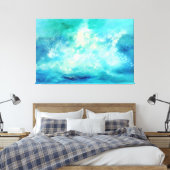 Toile titre : "marina grande" auteur italien (Insitu(Chambre))