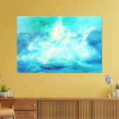 Toile titre : "marina grande" auteur italien (Insitu(Salon))