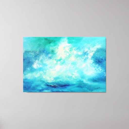 Toile titre : "marina grande" auteur italien (Recto)