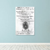 Toile Titre "Theatrum Chemicum Britannicum" (Insitu (Plancher de Bois))