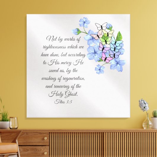 Toile Titus 3:5 (Insitu(Salon))