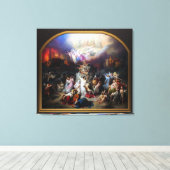 Toile Titus destroying Jerusalem by Wilhelm von Kaulbach (Insitu (Plancher de Bois))