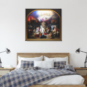 Toile Titus destroying Jerusalem by Wilhelm von Kaulbach (Insitu(Chambre))