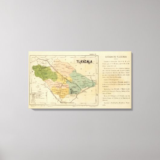 Toile Tlaxcala, Mexique (Recto)