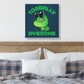 Toile Toad de Cartoon Joyeux (Insitu(Chambre))