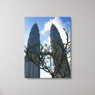 Toile toiles des tours Petronas