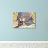 Toile Toilettes de beauté (Insitu (Plancher de Bois))