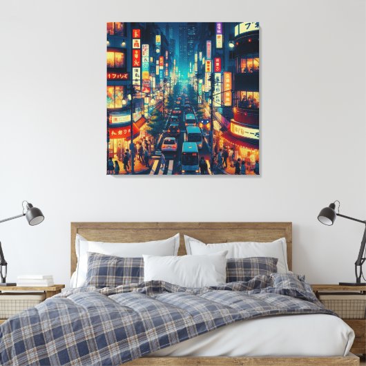 Toile Tokyo en Mouvement (Insitu(Chambre))