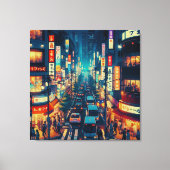 Toile Tokyo en Mouvement (Recto)