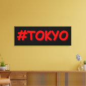 Toile "#Tokyo" Joli Design. Commandez dès maintenant (Insitu(Salon))