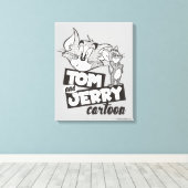 Toile Tom Et Jerry | Carton Tom Et Jerry (Insitu (Plancher de Bois))